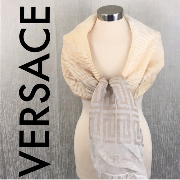 Versace Accessories - 🆕 VERSACE NEW LUXURIOUS LONG SCARF 💯AUTHENTIC